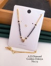 Golden Daily Wear Dokiya Mangalsutra Suppliers in India

